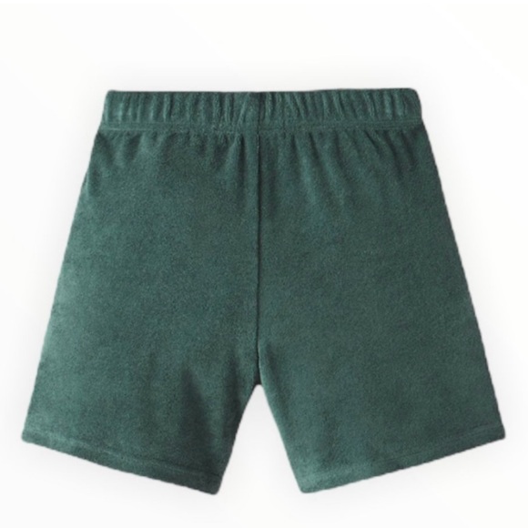 Zara Green boys Terry Shorts - Picture 4 of 6